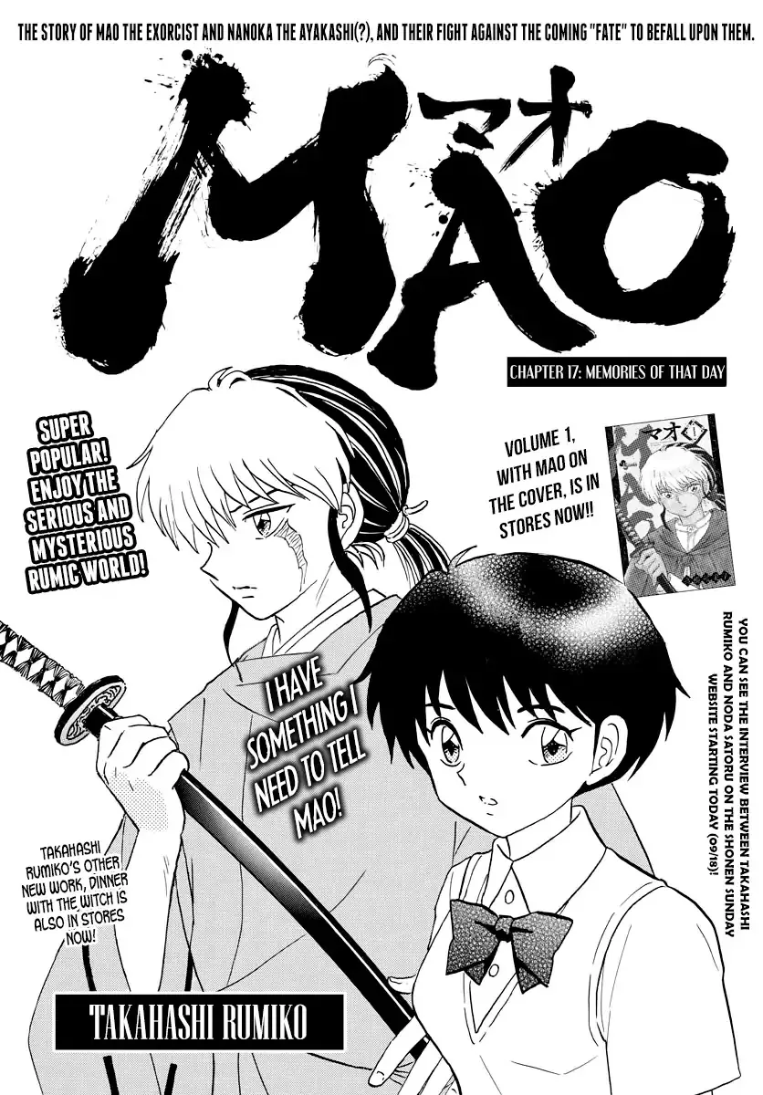 Read Mao Chapter 17 - Memories of That Day Online