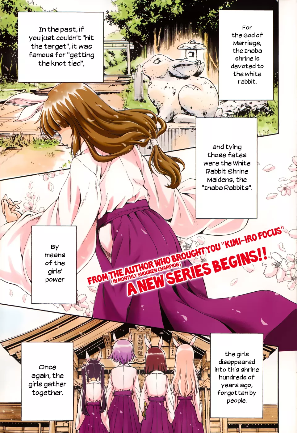 Read Inaba Rabbits Chapter 1 - The Maiden of my memories -Part 1 Online