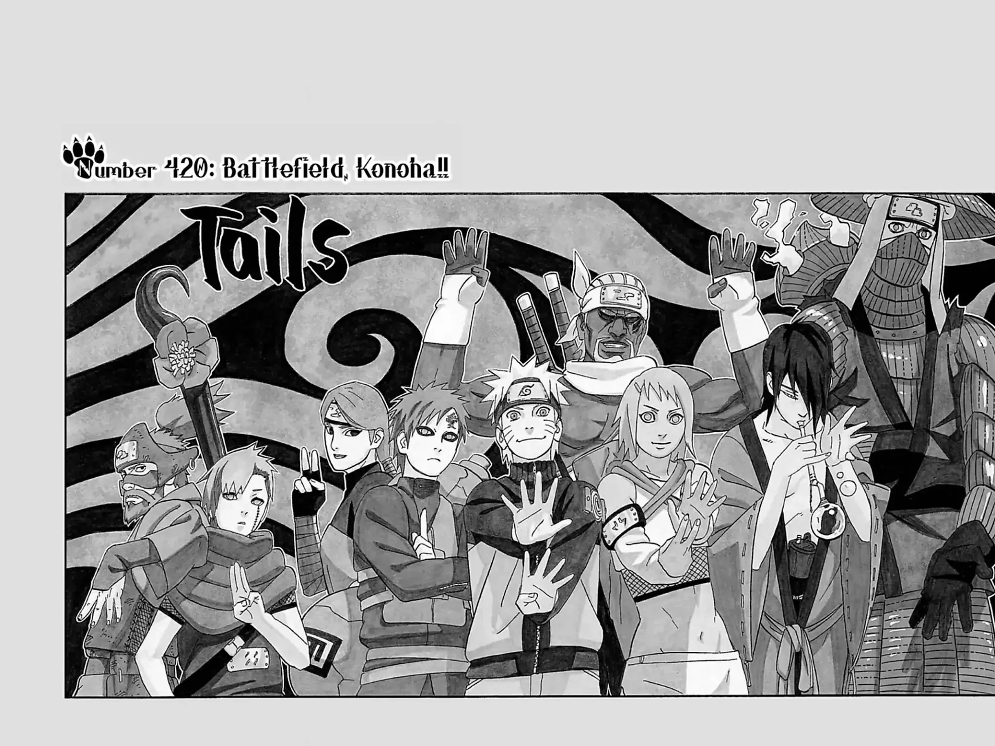 Read Naruto Chapter 420 - Battlefield, Konoha!! Online