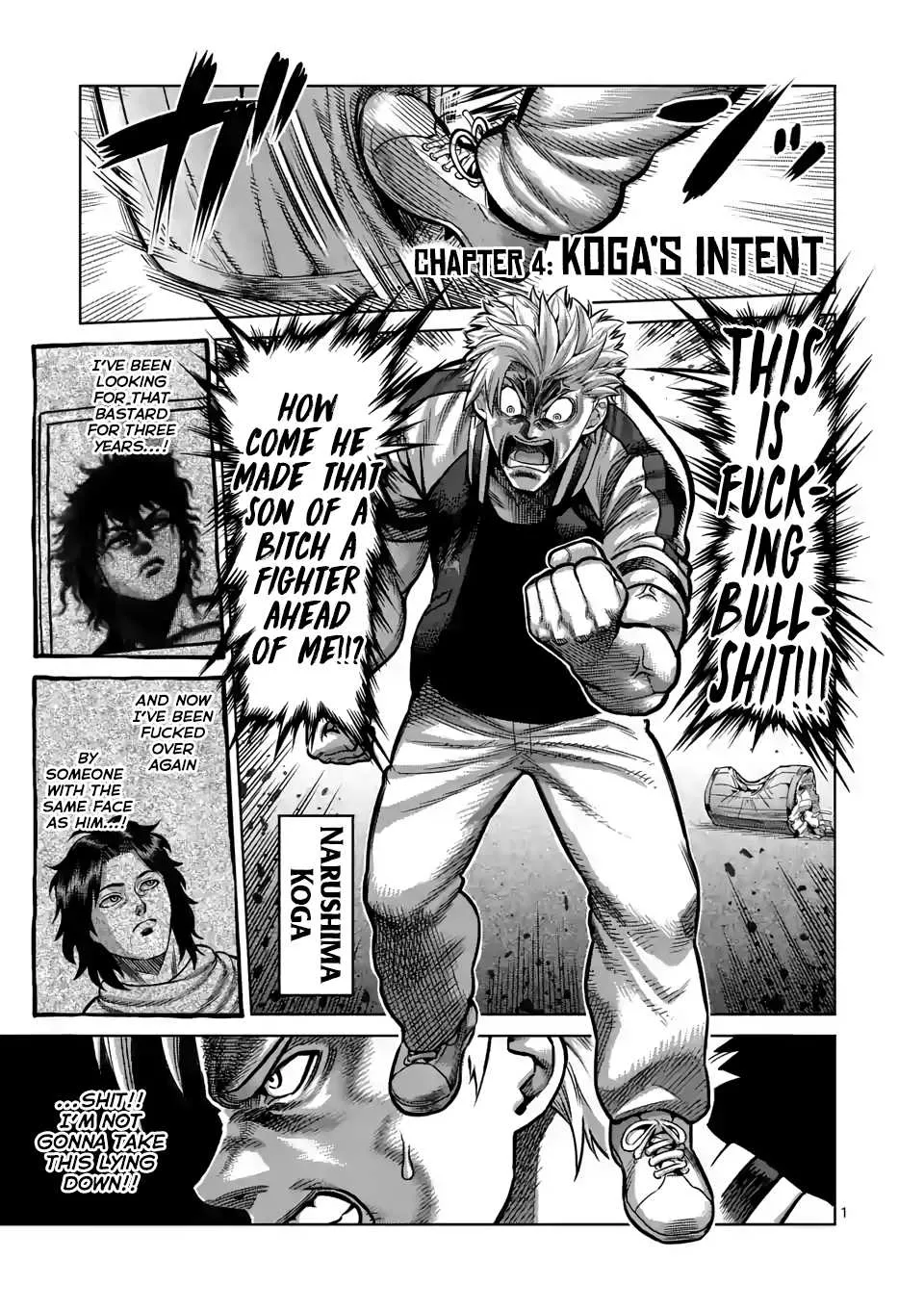 Read Kengan Omega Chapter 4 - Koga's Intent Online