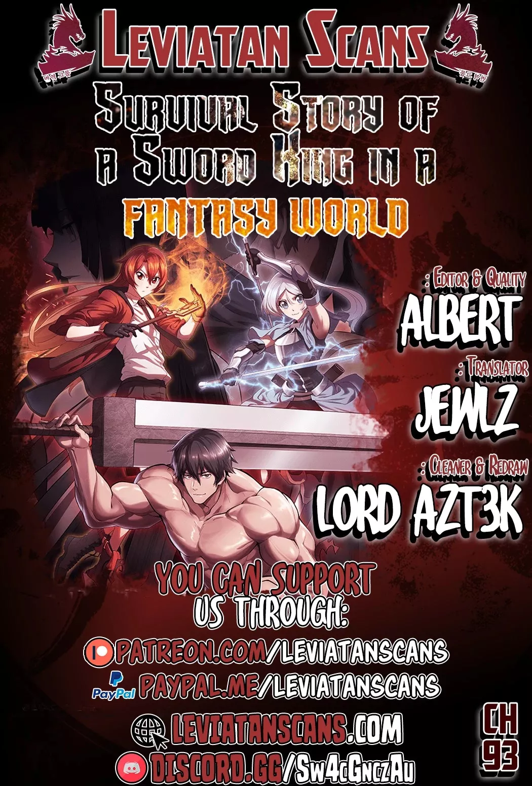 Read Survival Story of a Sword King in a Fantasy World Chapter 93 Online