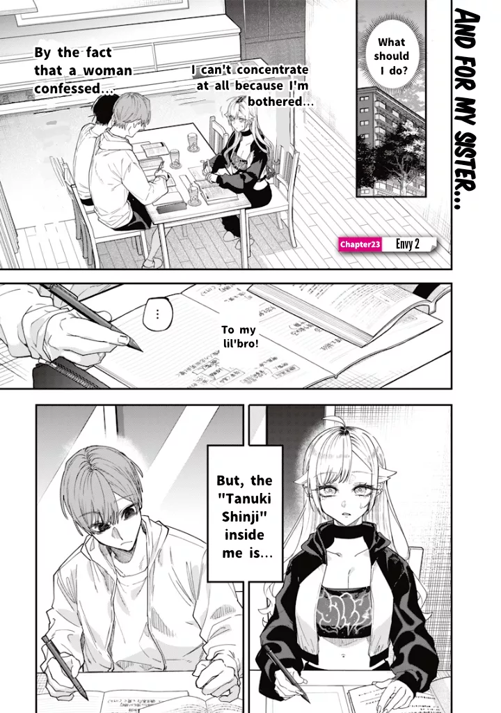 Read Namaiki na Gal Ane wo Wakaraseru Hanashi Chapter 23 - 「Envy 2」 Online