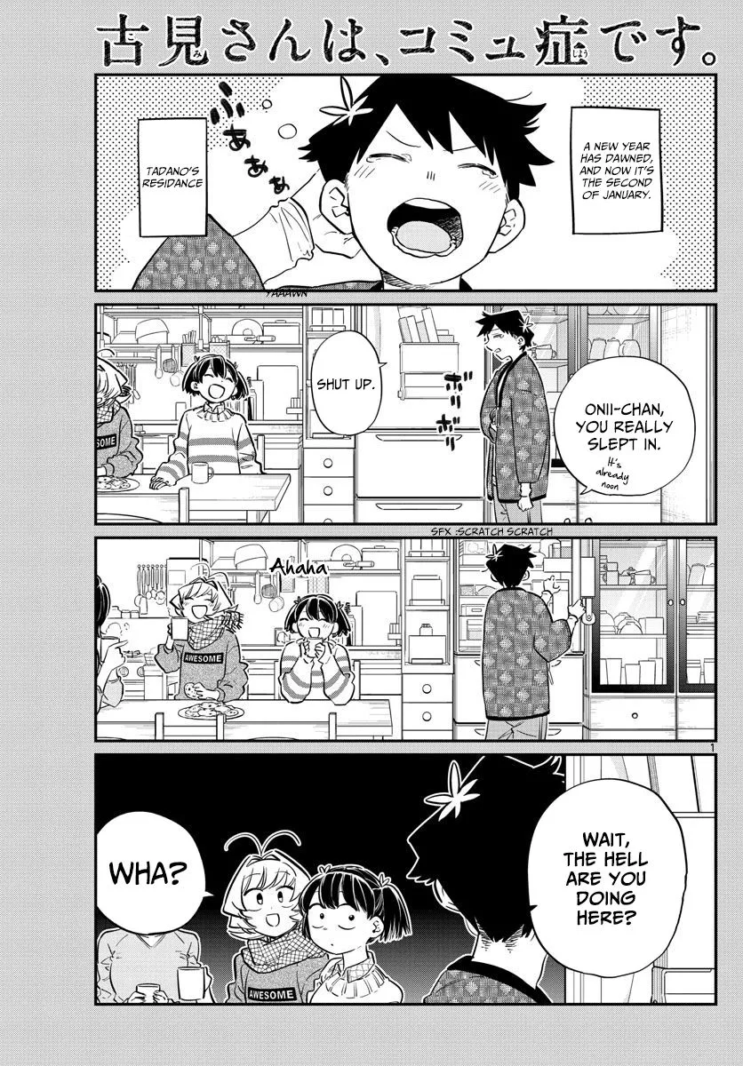 Read Komi-san wa Komyushou Desu Chapter 94 - Vol.7 Ch.94: Everyone's New Year Online