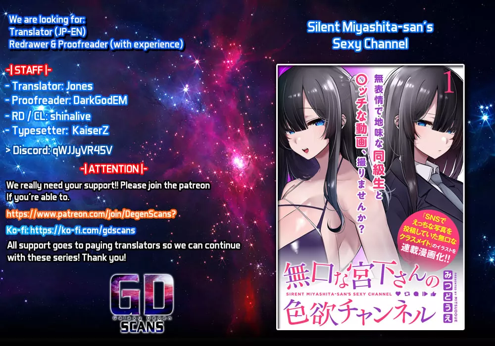 Read Mukuchina Miyashita-san no Shikiyoku Channel Chapter 4 - Shooting Day 4 Online