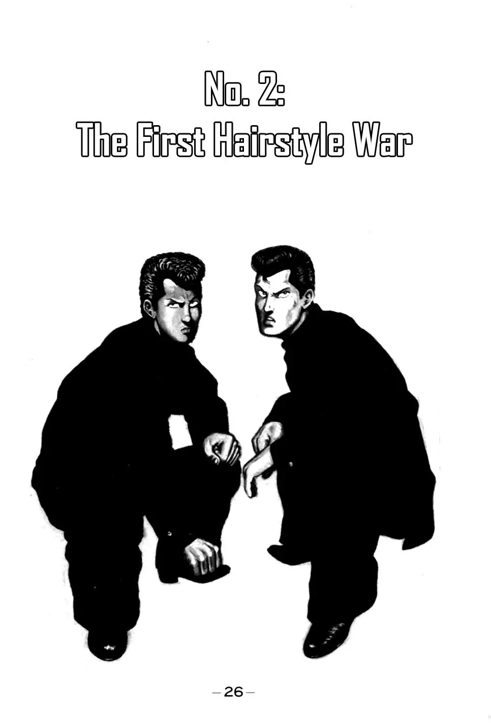 Read Be-Bop-Highschool Chapter 2 - The First Hairstyle War Online