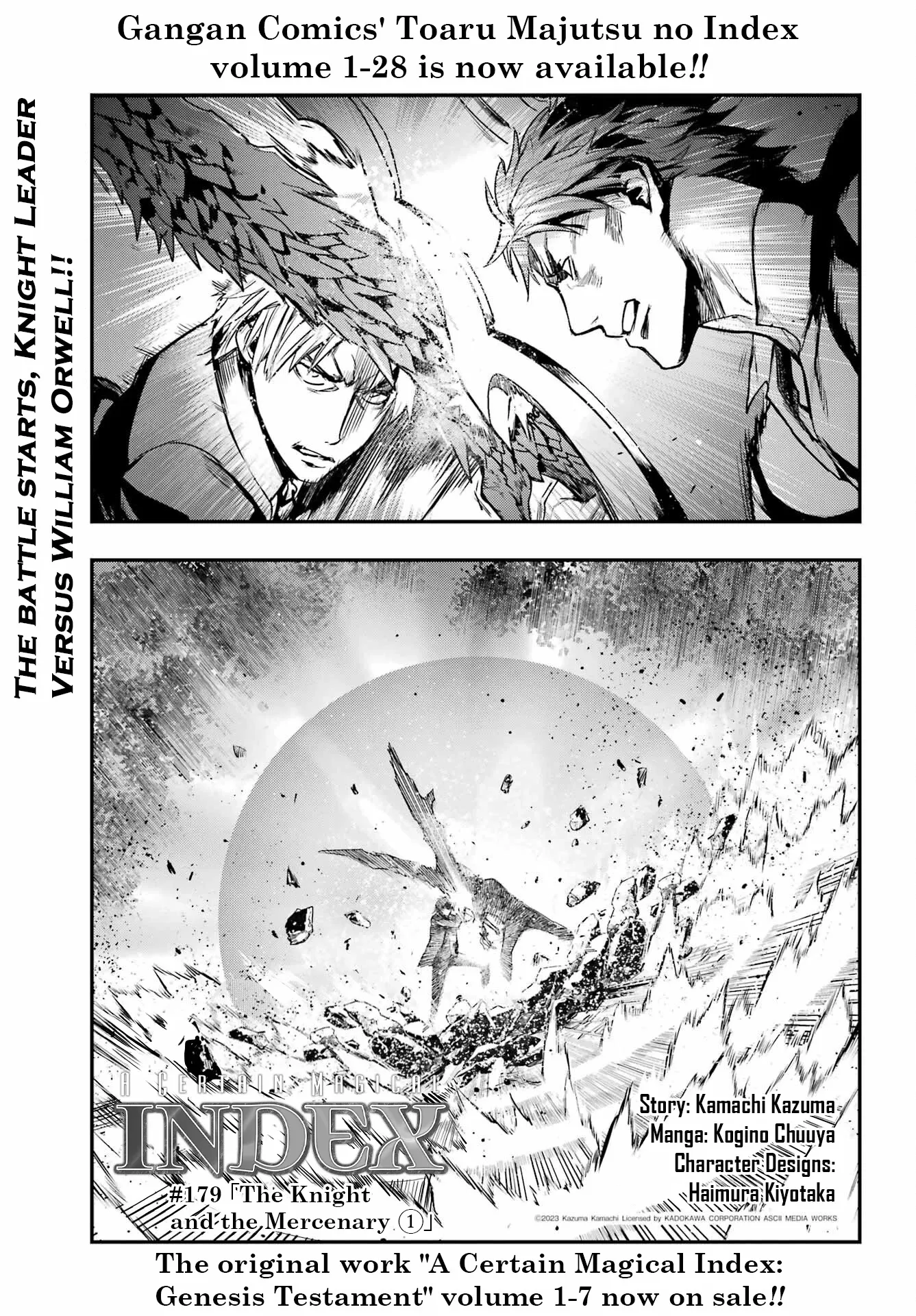 Read To Aru Majutsu no Kinsho Mokuroku Chapter 179 - The Knight and the Mercenary ① Online