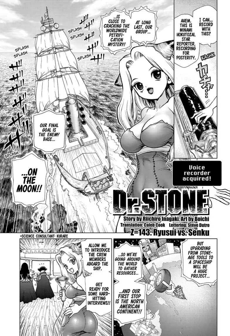 Read Dr. Stone Chapter 143 Online