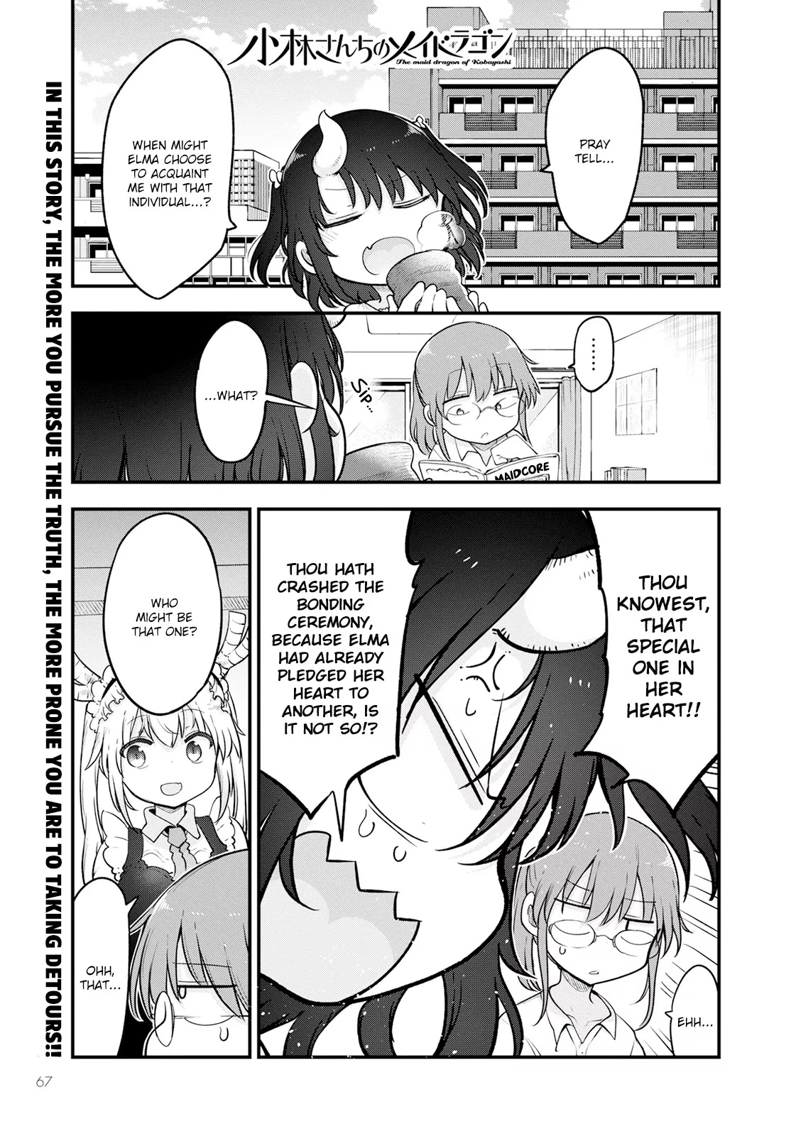 Read Kobayashi-san Chi no Maid Dragon Chapter 133 - Elma and Her Love Interest Online