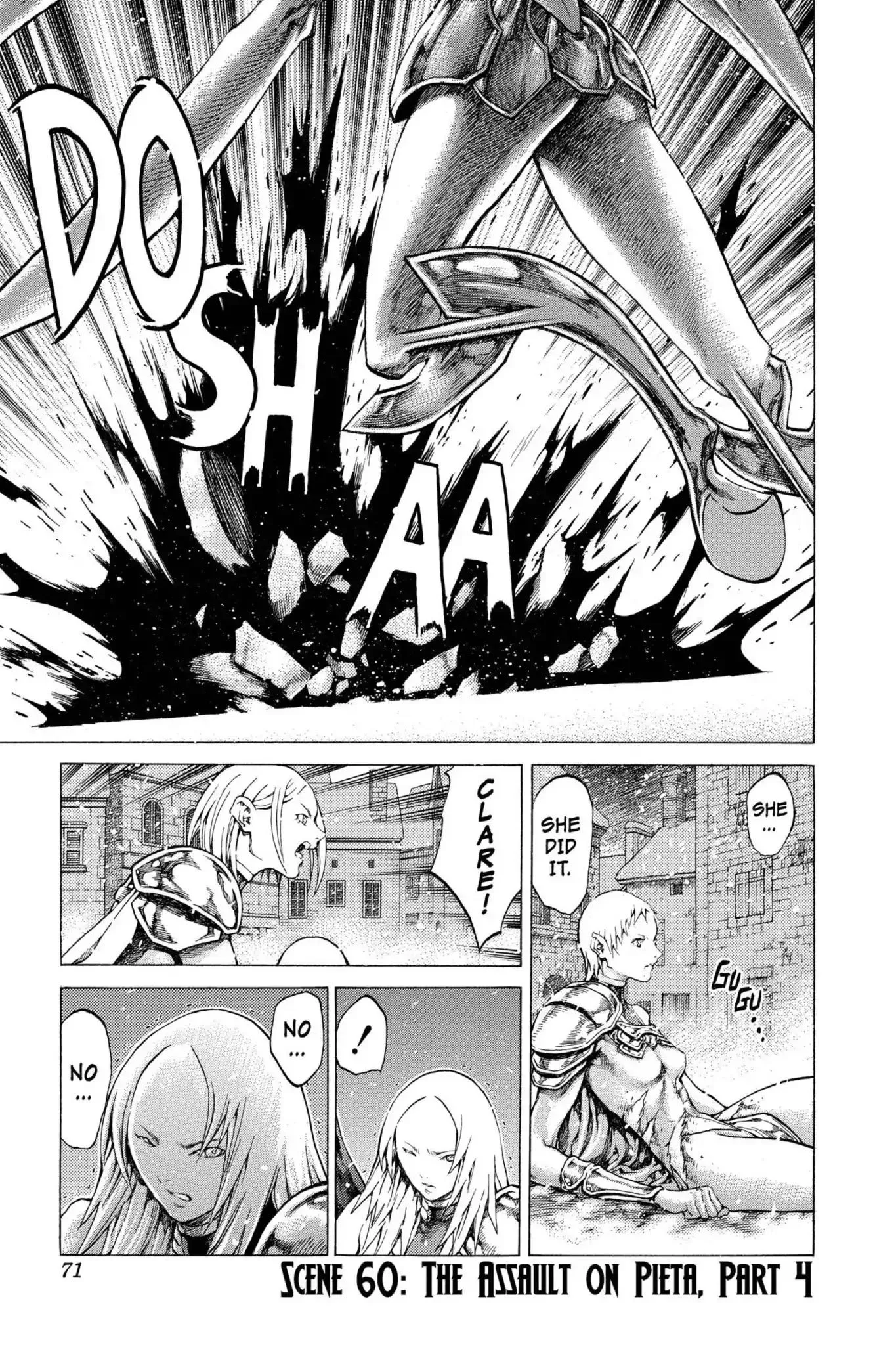 Read Claymore Chapter 60 - Vol.11 Scene 60: The Assault on Pieta, Part 4 Online