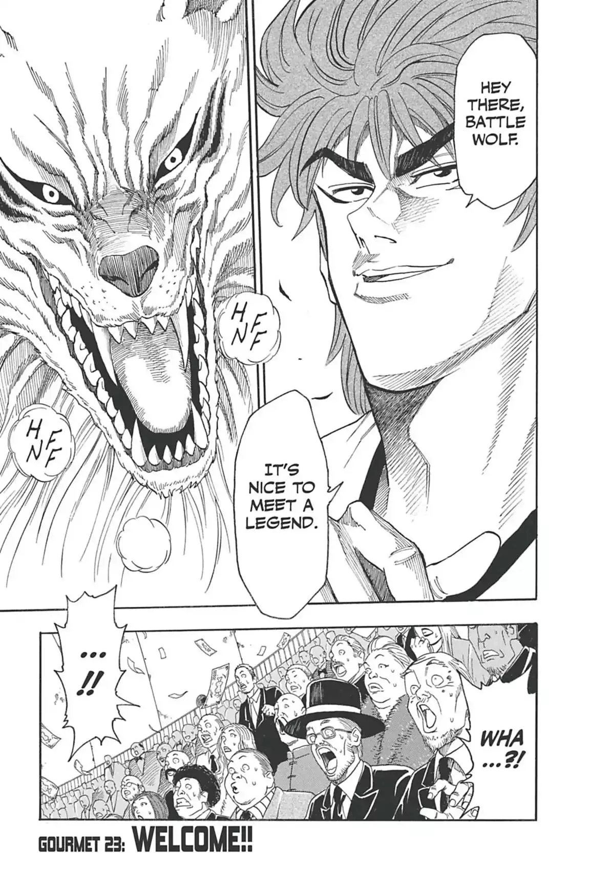 Read Toriko Chapter 23 - Vol.3 Gourmet 23: Welcome!! Online