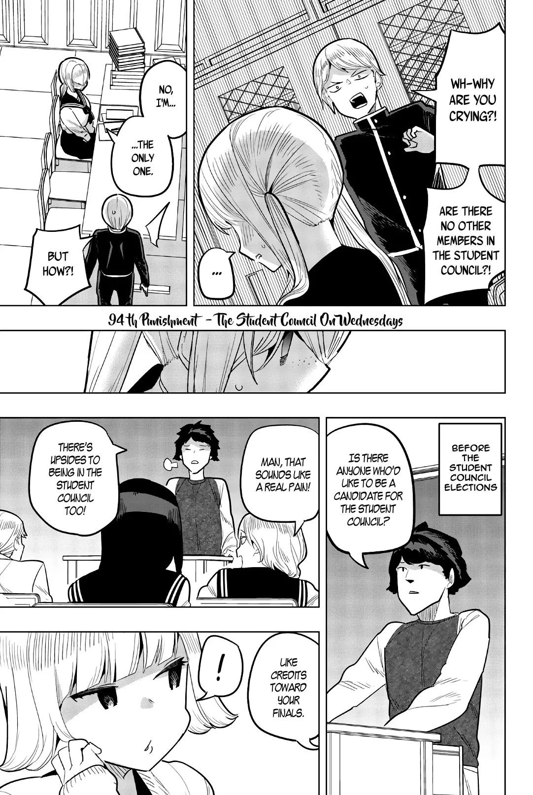 Read Houkago no Goumon Shoujo Chapter 94 - The Student Council On Wednesdays Online