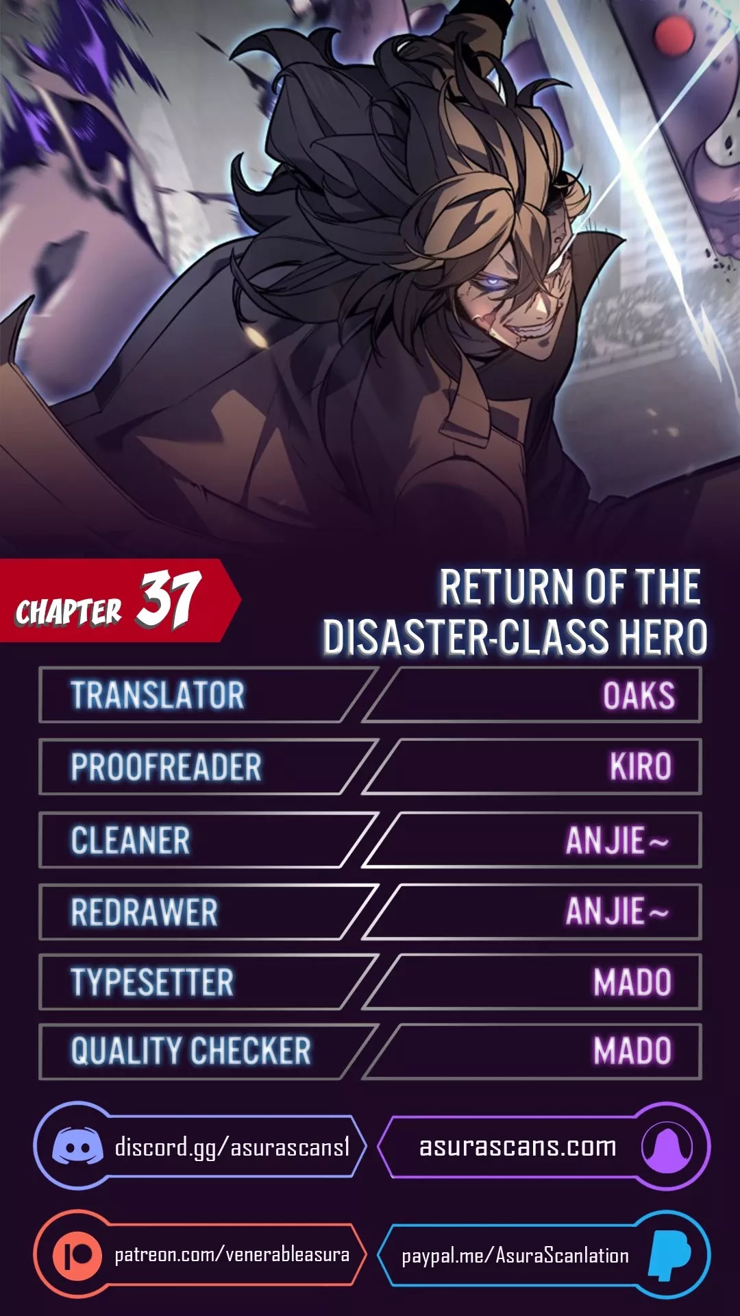 Read The Return of the Disaster-Class Hero Chapter 37 Online