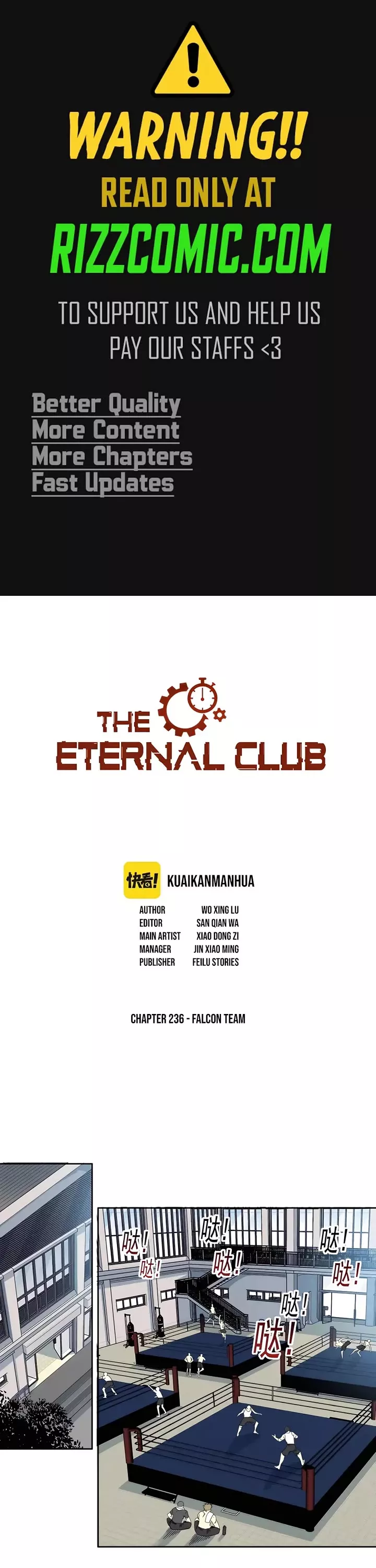 Read Eternal Club Chapter 236 Online