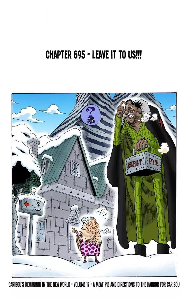 Read One Piece Chapter 695 - Leave It To Us!!! Online