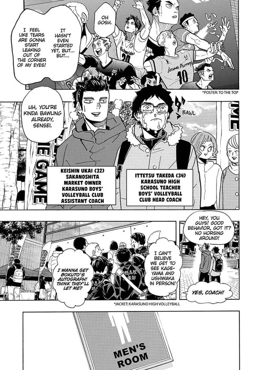 Read Haikyu!! Chapter 379 Online