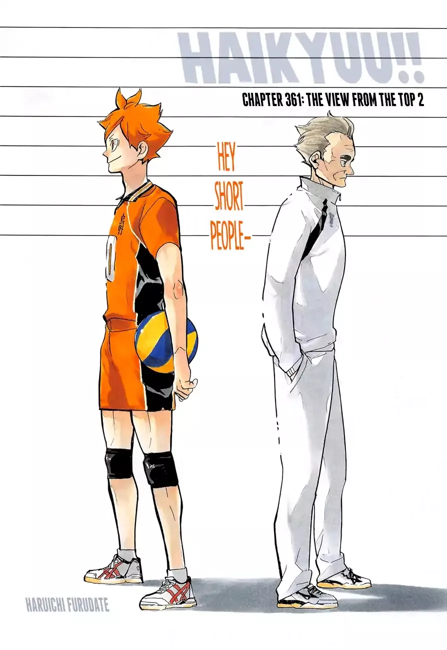 Read Haikyu!! Chapter 361 - The View From The Top 2 Online