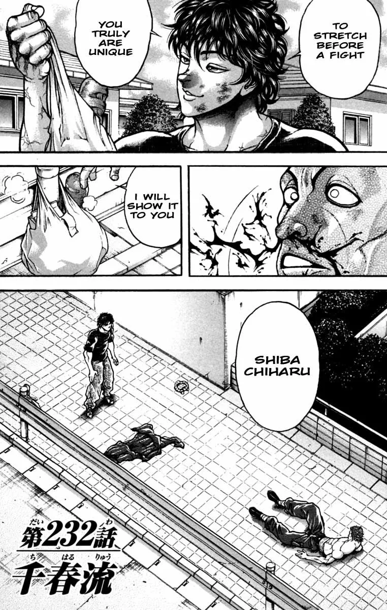 Read Hanma Baki Chapter 232 - Chiharu's Flow Online