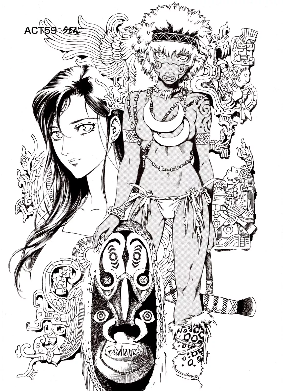 Read Kouya ni Kemono Doukokusu Chapter 59 - Seal Online