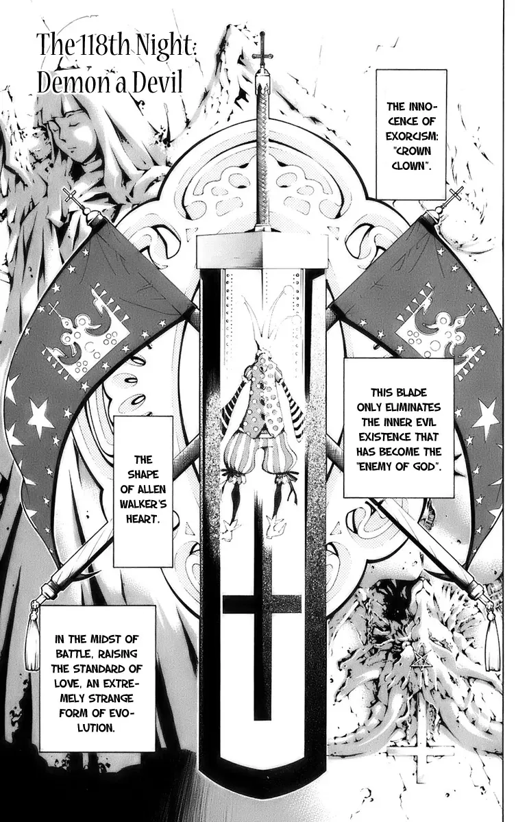 Read D.Gray-man Chapter 118 - The 118th Night: Demon -A Devil- Online