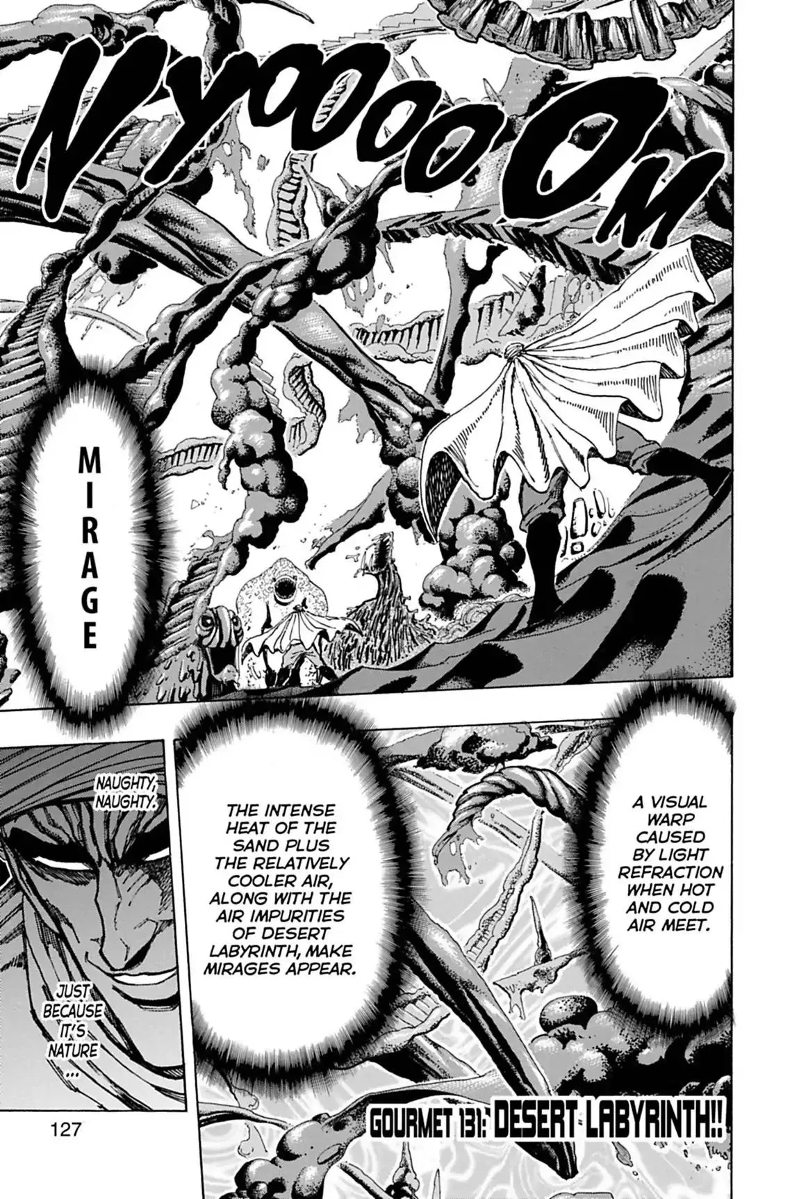 Read Toriko Chapter 131 - Vol.15 Gourmet 131: Desert Labyrinth!! Online