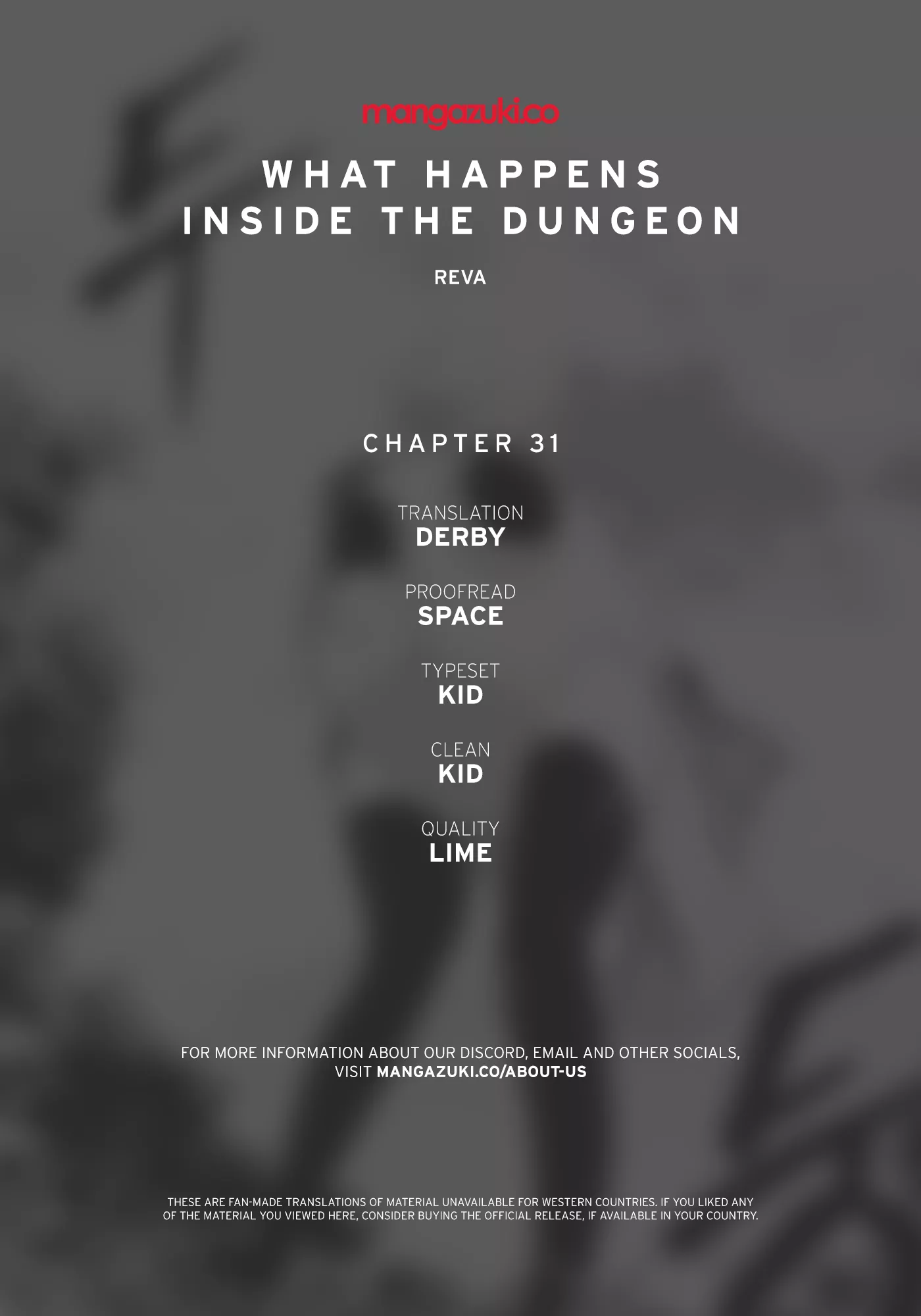 Read What Happens Inside the Dungeon Chapter 31 Online