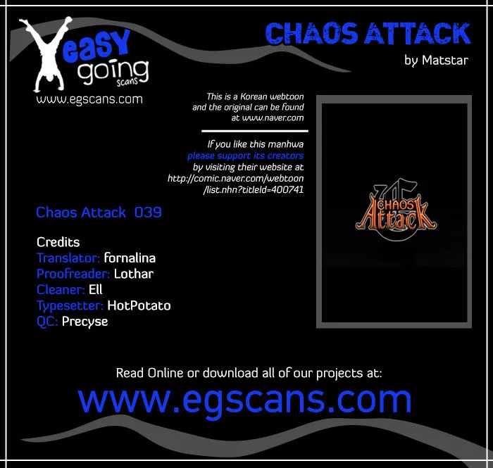 Read Chaos Attack Chapter 39 Online