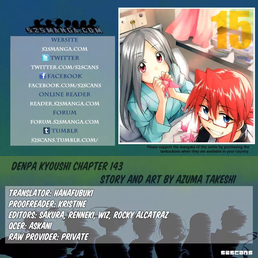 Read Denpa Kyoushi Chapter 143 Online