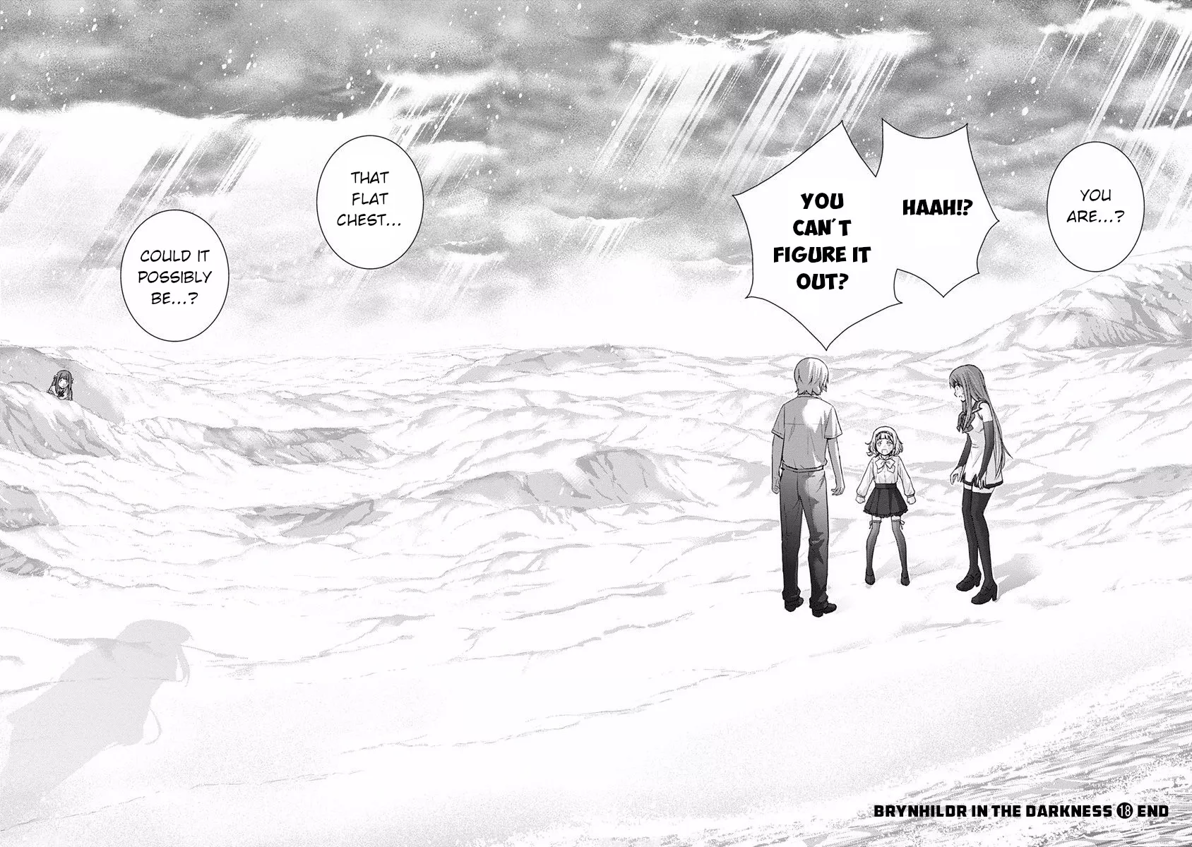 Read Gokukoku no Brynhildr Chapter 181.1 - Extra End Page Online