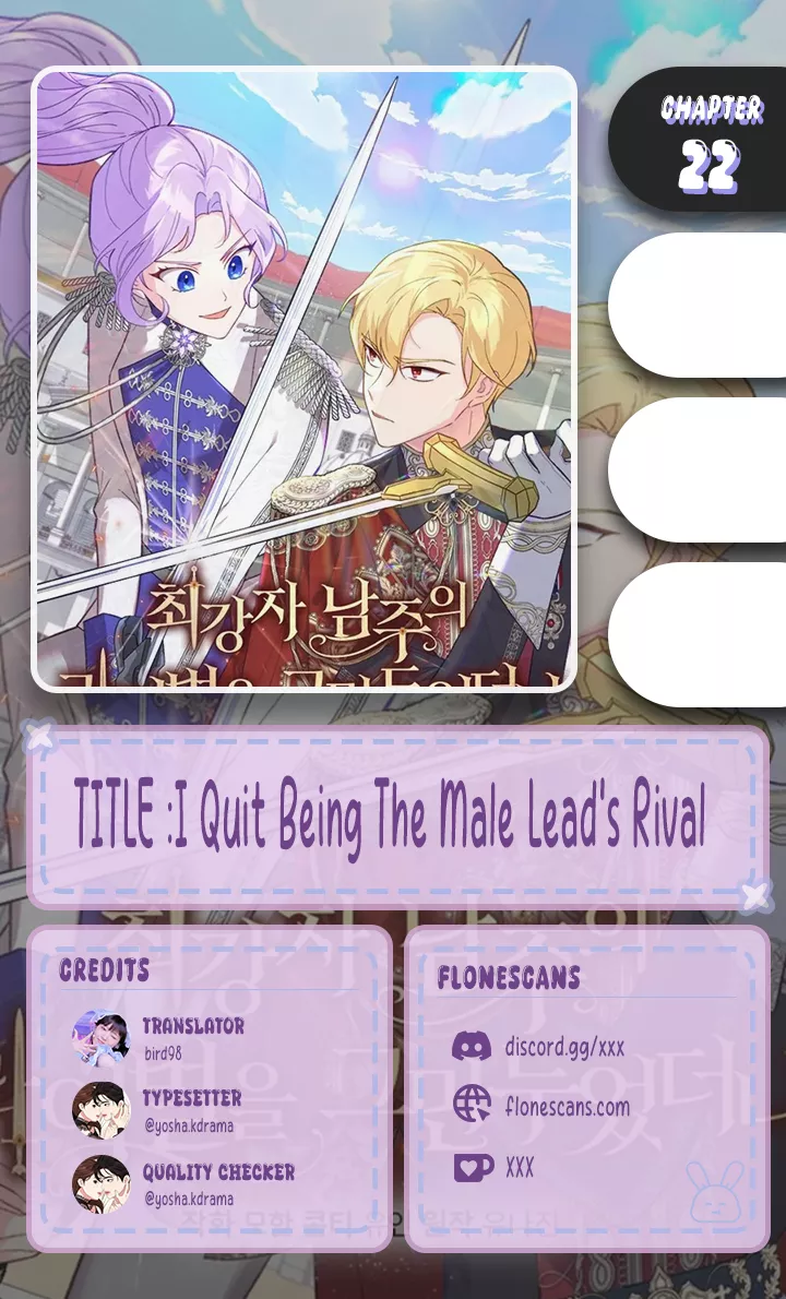 Read I Quit Being The Male Lead’s Rival Chapter 22 Online