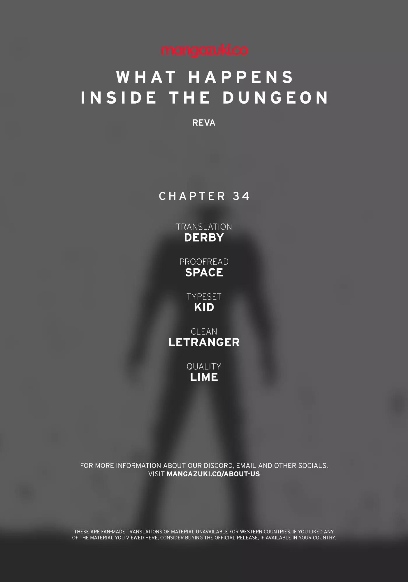 Read What Happens Inside the Dungeon Chapter 34 Online