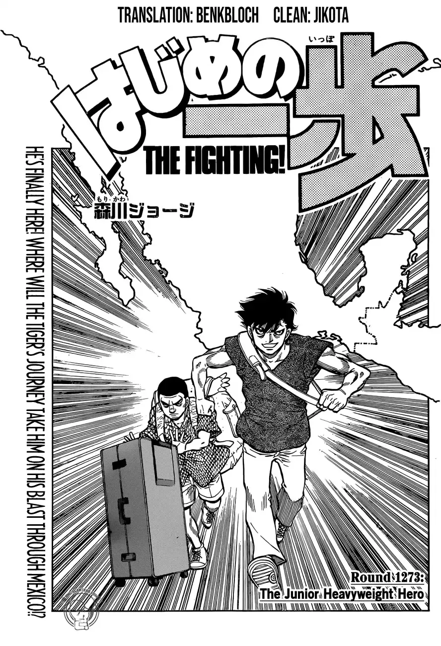 Read Hajime no Ippo Chapter 1273 - The Junior Heavyweight Hero Online