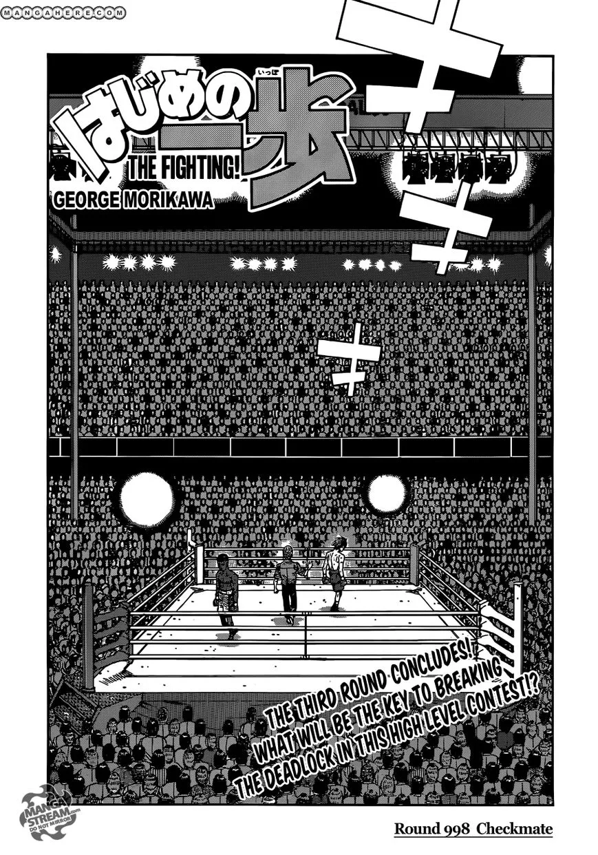 Read Hajime no Ippo Chapter 998 - Checkmate Online