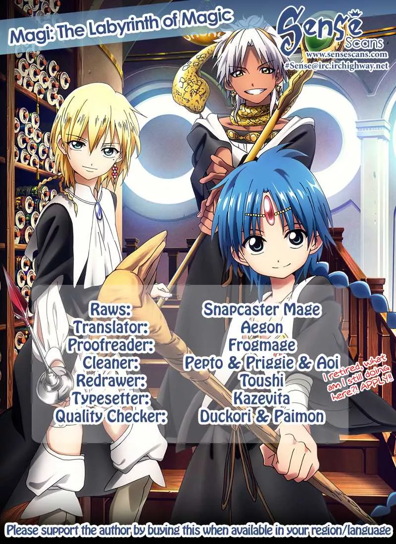 Read Magi – Labyrinth of Magic Chapter 259 - The End of the King Vessel Online