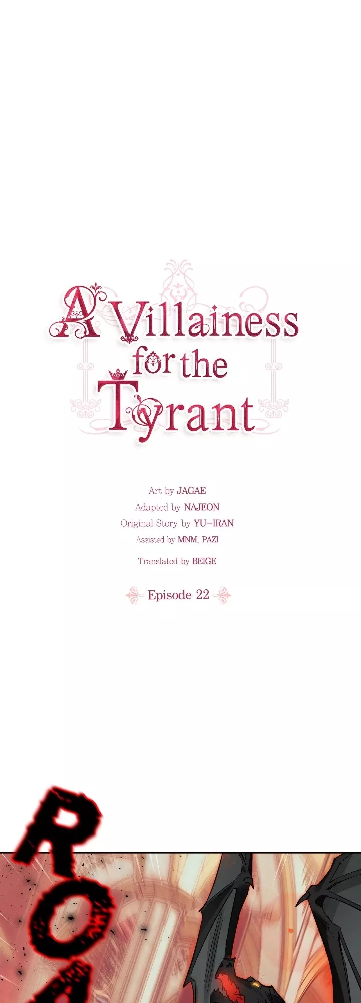 Read A Villainess for the Tyrant Chapter 22 Online