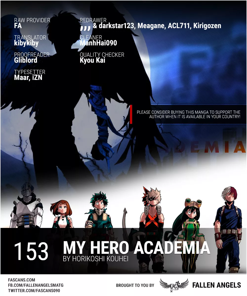 Read Boku no Hero Academia Chapter 153 - Transformation! Online