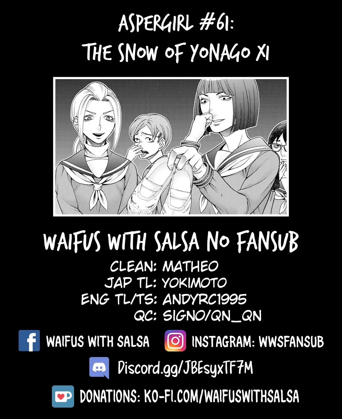 Read Asper Girl Chapter 61 - The snow of Yonago XI Online