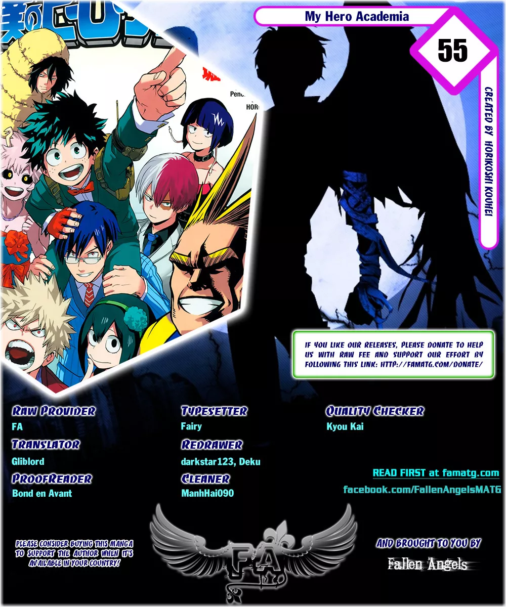 Read Boku no Hero Academia Chapter 55 - The Conclusion!? Online