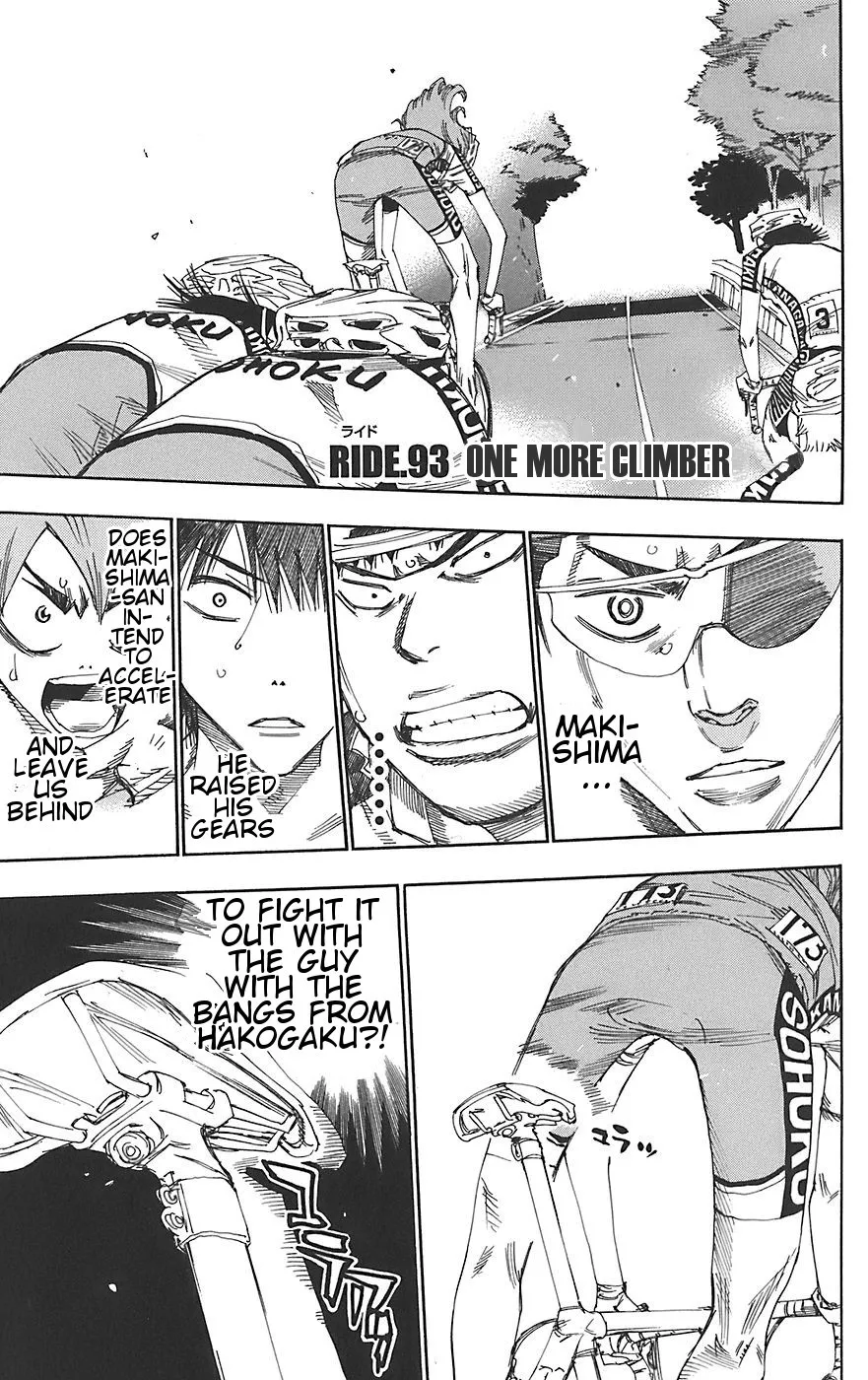 Read Yowamushi Pedal Chapter 93 - One More Climber Online