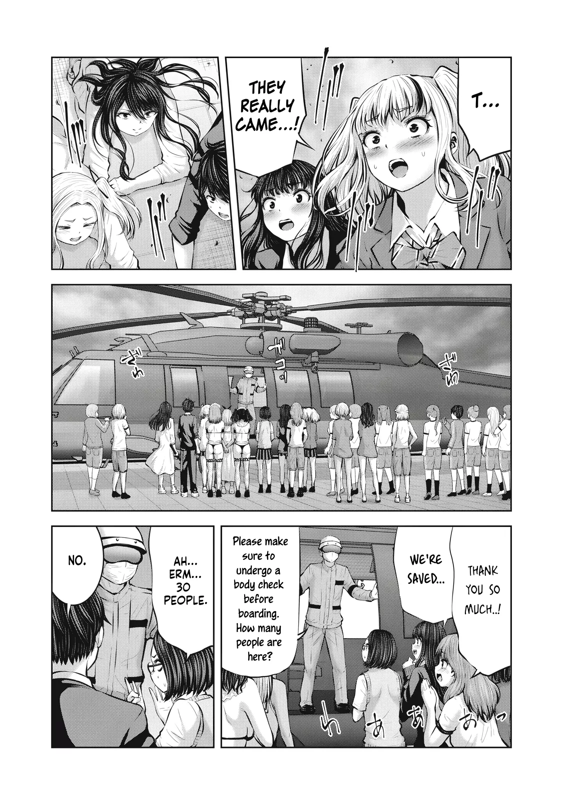 Read Zombie Sekai de Harem wo Tsukurou! Chapter 13.2 - Let's Save Everyone At School! ② Online