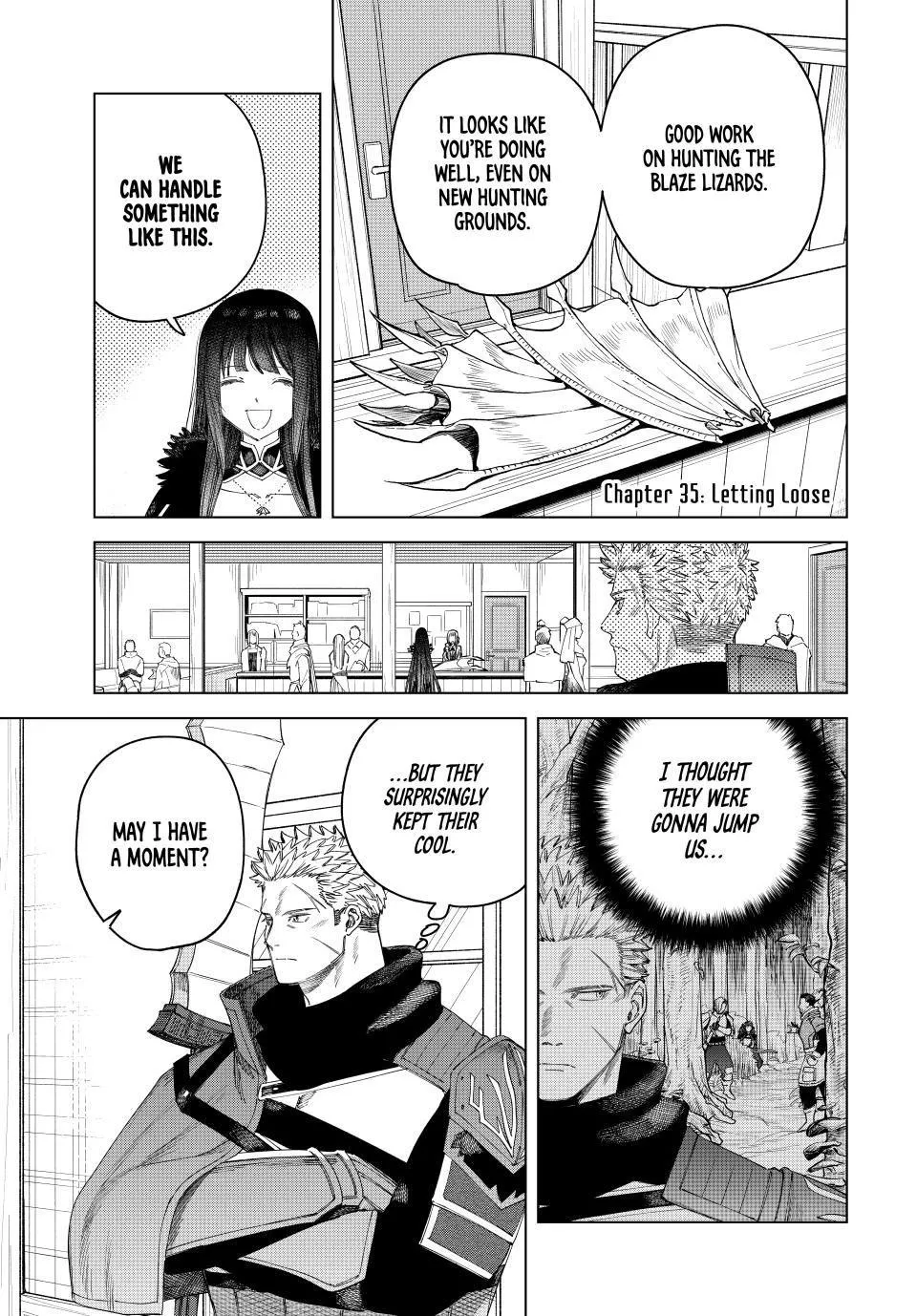 Read The Witch and the Mercenary Chapter 35 Online
