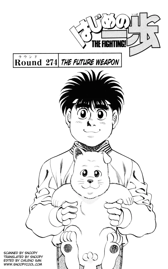 Read Hajime no Ippo Chapter 274 - The Future Weapon Online