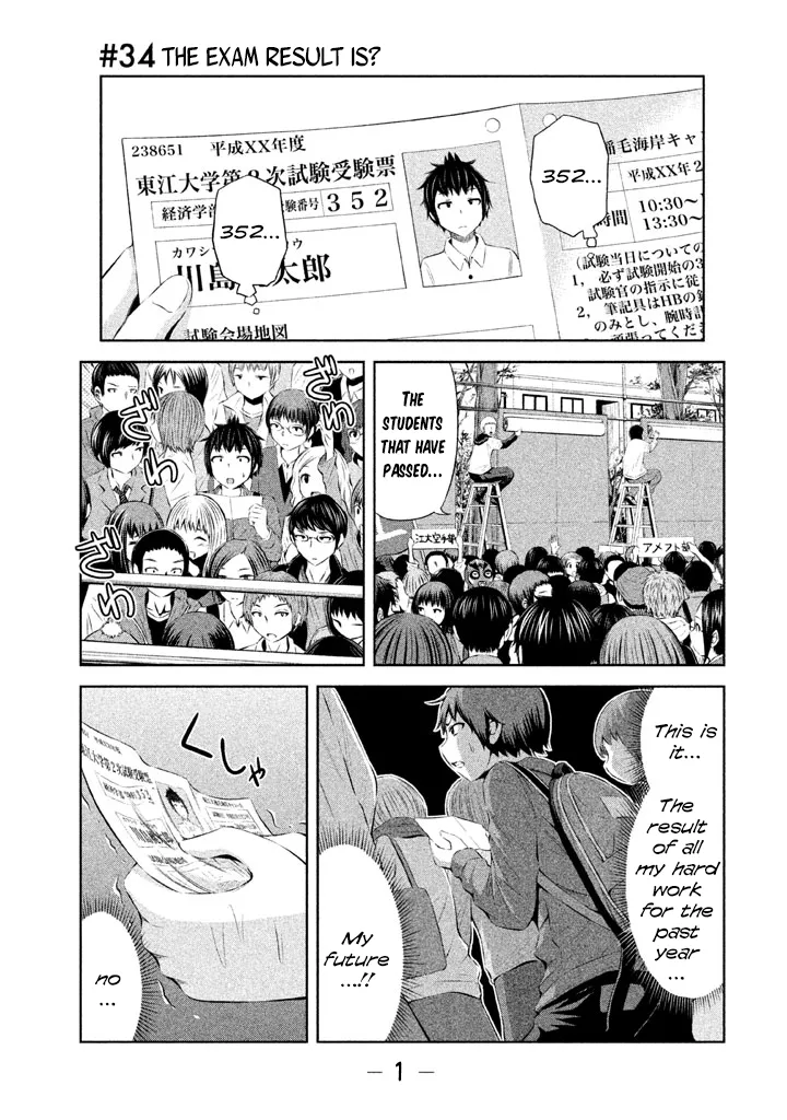 Read Imori 201 Chapter 34 - The exam result is? Online