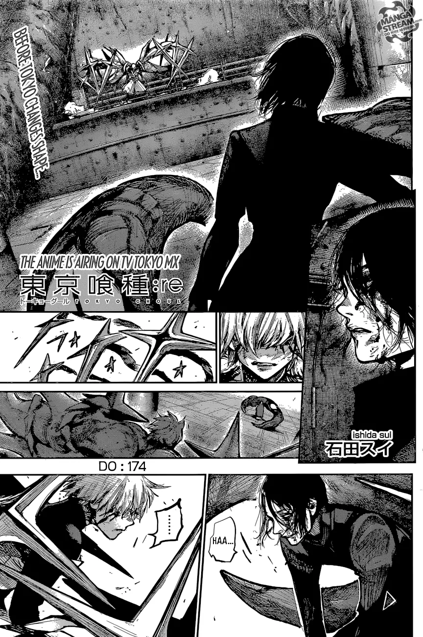 Read Tokyo Ghoul:re Chapter 174 Online