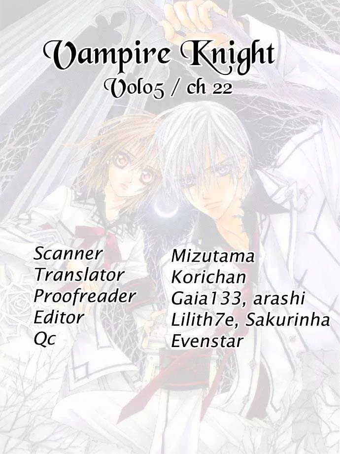 Read Vampire Knight Chapter 22 - Things That Changed, Things That Did Not Change Online