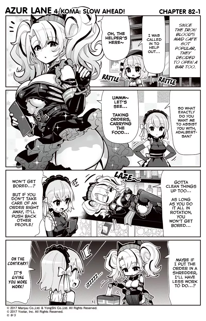 Read Azur Lane 4-koma: Slow Ahead Chapter 82 Online