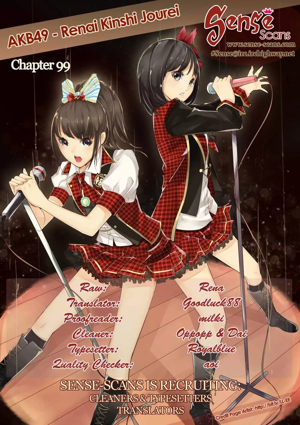 Read AKB49 – Renai Kinshi Jourei Chapter 99 - The Calm Before The Storm Online