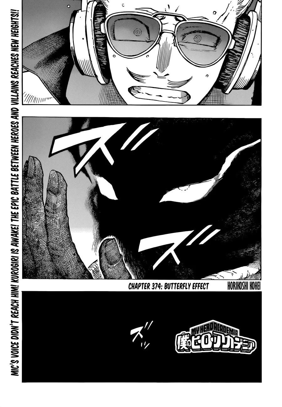 Read Boku no Hero Academia Chapter 374 - Butterfly Effect Online