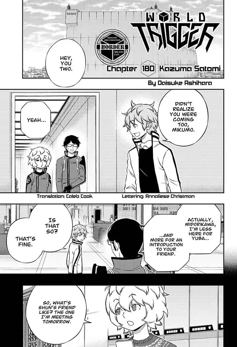 Read World Trigger Chapter 180 - Kazumi Satomi Online