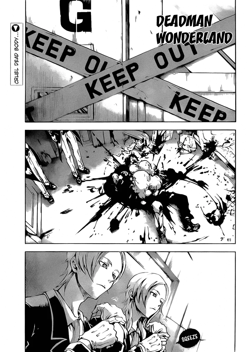 Read Deadman Wonderland Chapter 26 - Blue Sky with Blue Devils Online