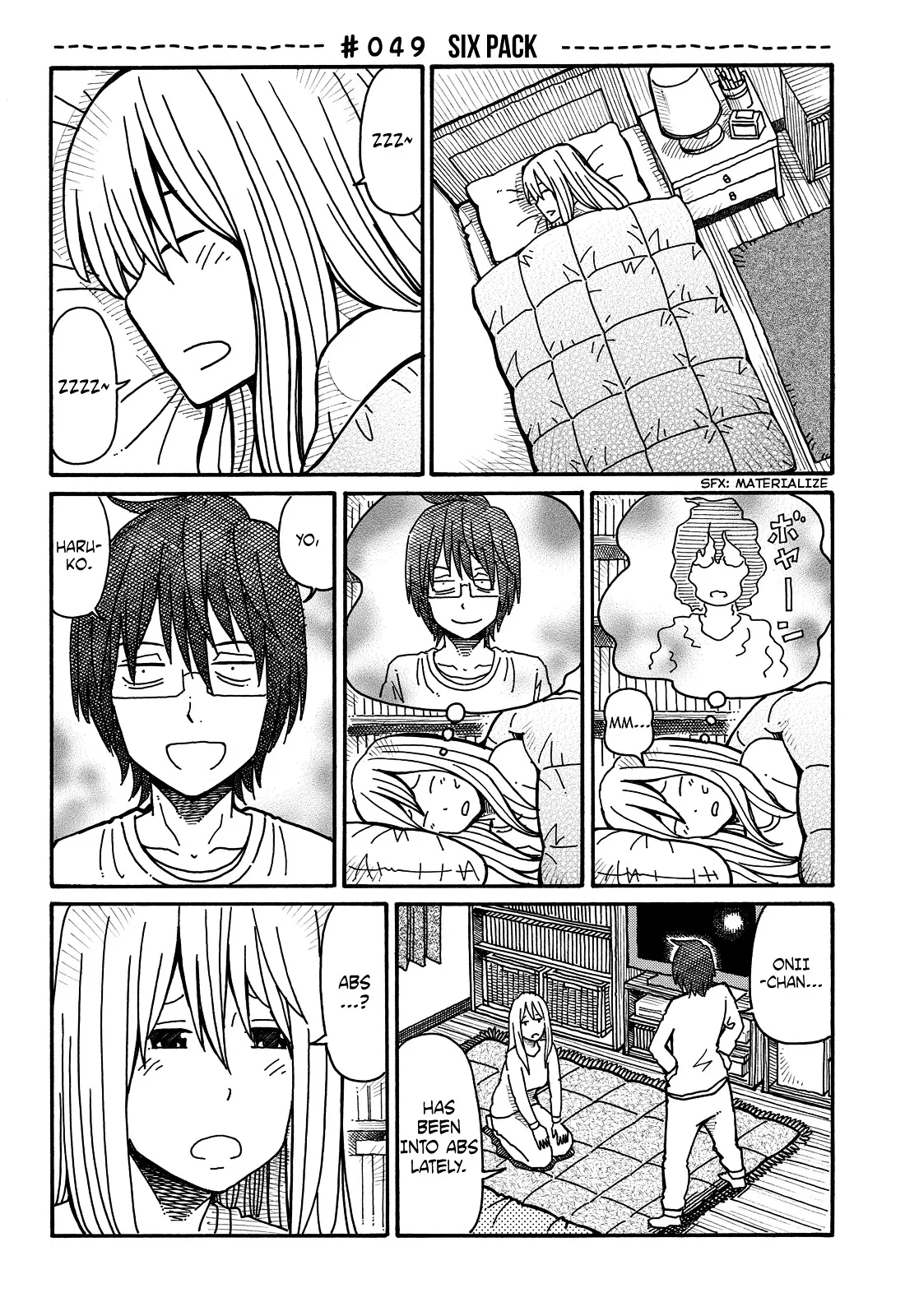 Read Hatarakanai Futari (The Jobless Siblings) Chapter 49 - Six Pack Online